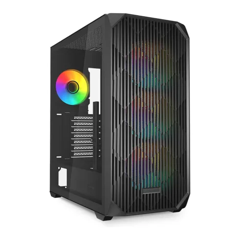 Kompiuterio korpusas Sharkoon AK3 RGB