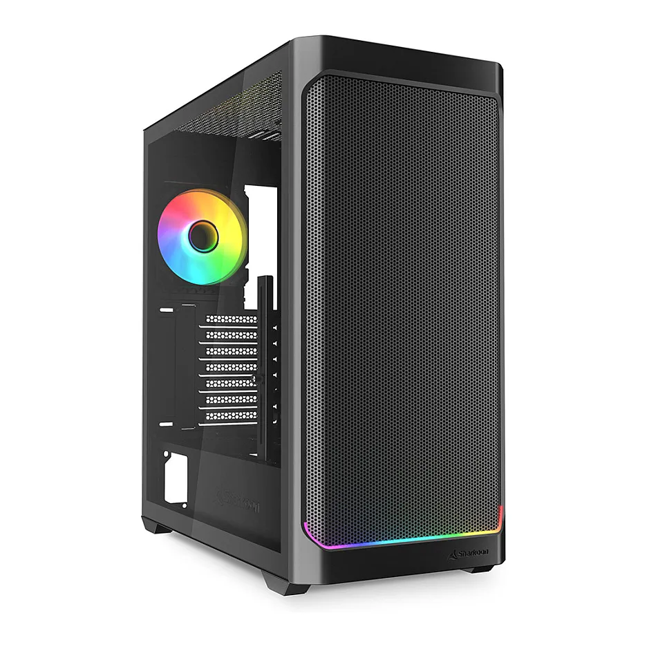 Sharkoon AK4W RGB Strip Kompiuterio korpusas Sharkoon AK4W RGB Strip