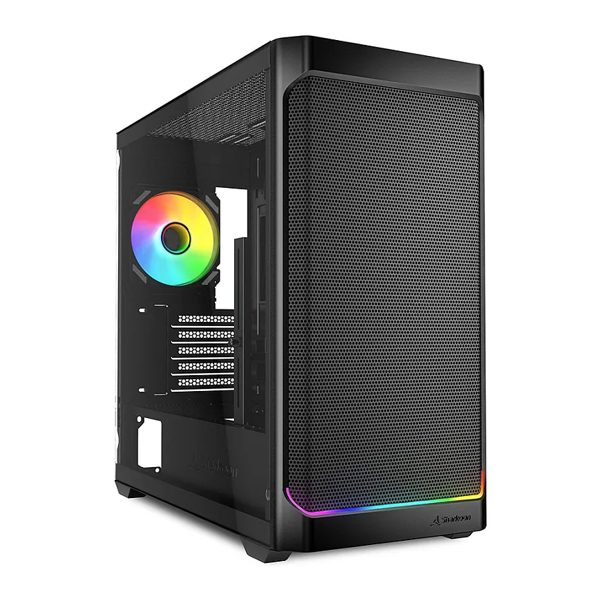 Sharkoon MK4W RGB Strip Kompiuterio korpusas Sharkoon MK4W RGB Strip
