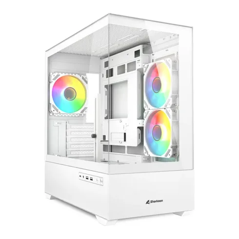 Kompiuterio korpusas Sharkoon MK6 RGB