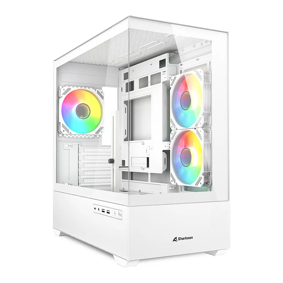 Sharkoon MK6 RGB Kompiuterio korpusas Sharkoon MK6 RGB