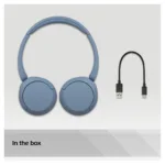 Ausinės Sony WH-CH520 (WH-CH520L.CE7), vaizdas 12