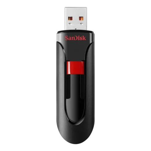 USB atmintinė SanDisk Cruzer Glide, 32GB (SDCZ60-032G-G46T)