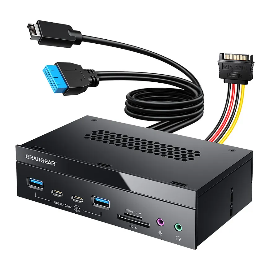 GRAUGEAR G-MP03CR-AU interface hub Šakotuvas GRAUGEAR G-MP03CR-AU