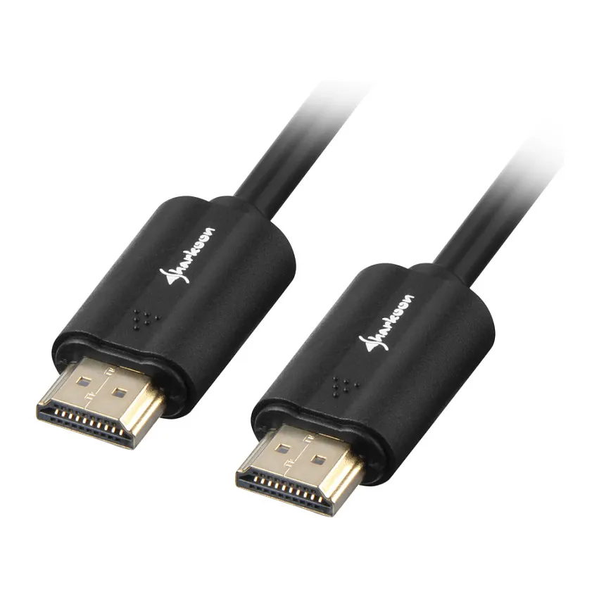 Sharkoon HDMI/HDMI 4K, 7.5m HDMI cable HDMI kabelis Sharkoon HDMI/HDMI 4K, 7.5m