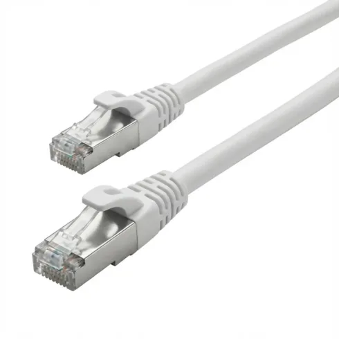 Tinklo kabelis Sharkoon Patchkabel SFTP. RJ-45. mit Cat.7a Rohkabel (wei. 10 Meter)