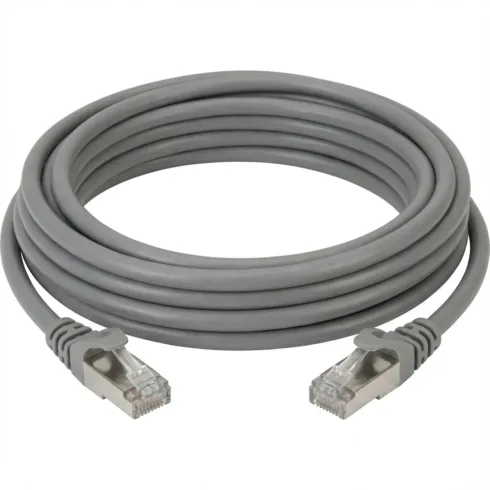 Tinklo kabelis Sharkoon Patchkabel SFTP. RJ-45. mit Cat.7a Rohkabel (grau. 10 Meter)