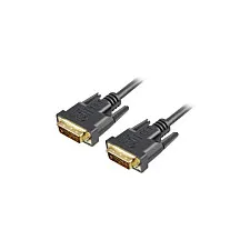 Sharkoon DVI-D/DVI-D (24+1), 1 m DVI cable DVI kabelis Sharkoon DVI-D/DVI-D (24+1), 1 m