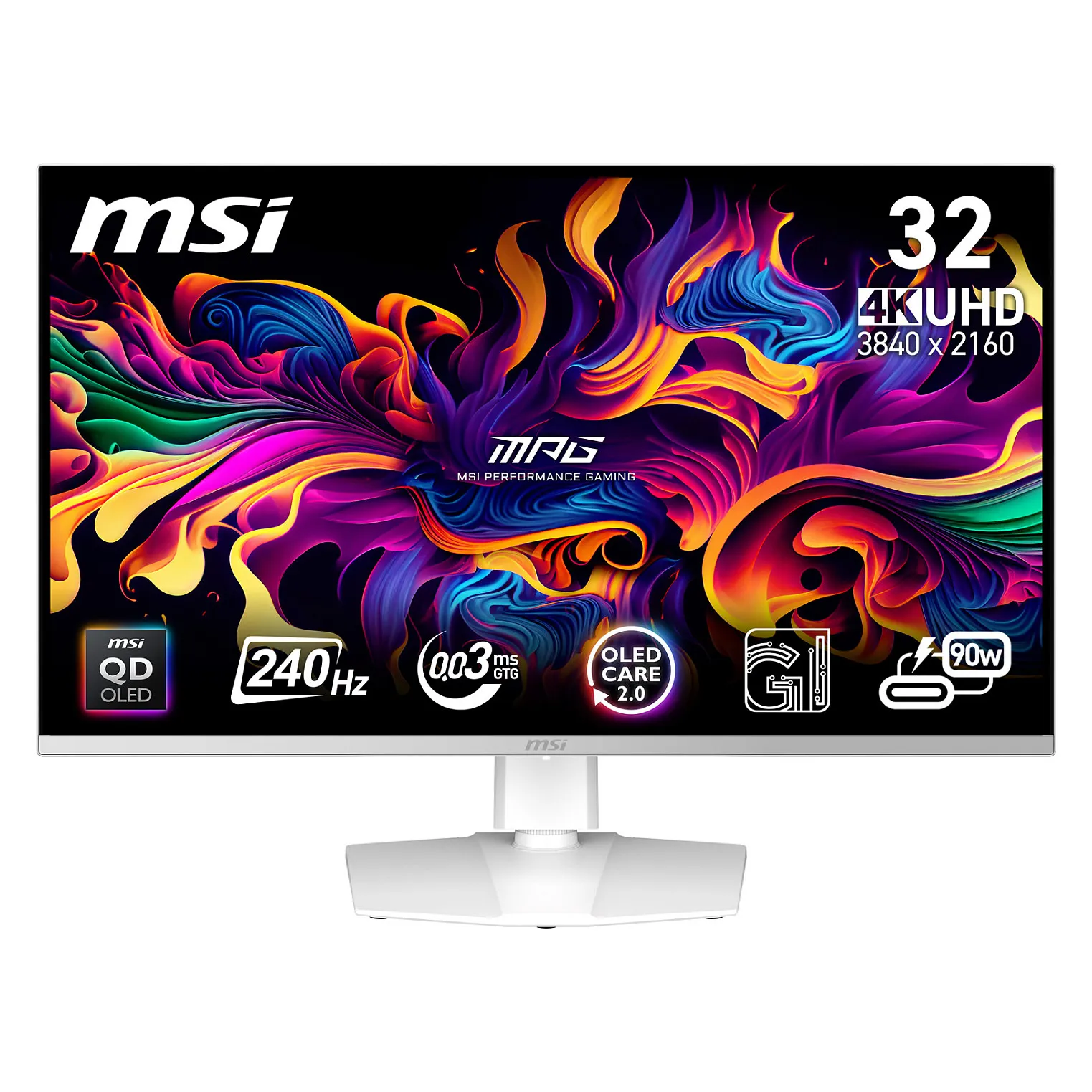 MSI MPG 321URXWDE QD-OLED computer monitor MSI MPG 321URXWDE QD-OLED computer monitor