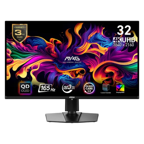 MSI MAG 321UPDE QD-OLED computer monitor