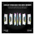 Corsair Vengeance RGB CMH64GX5M2B6000C30W memory module