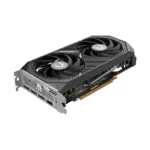Zotac GAMING GeForce RTX 5050 Twin Edge OC, šoninis vaizdas su aušinimo sistema