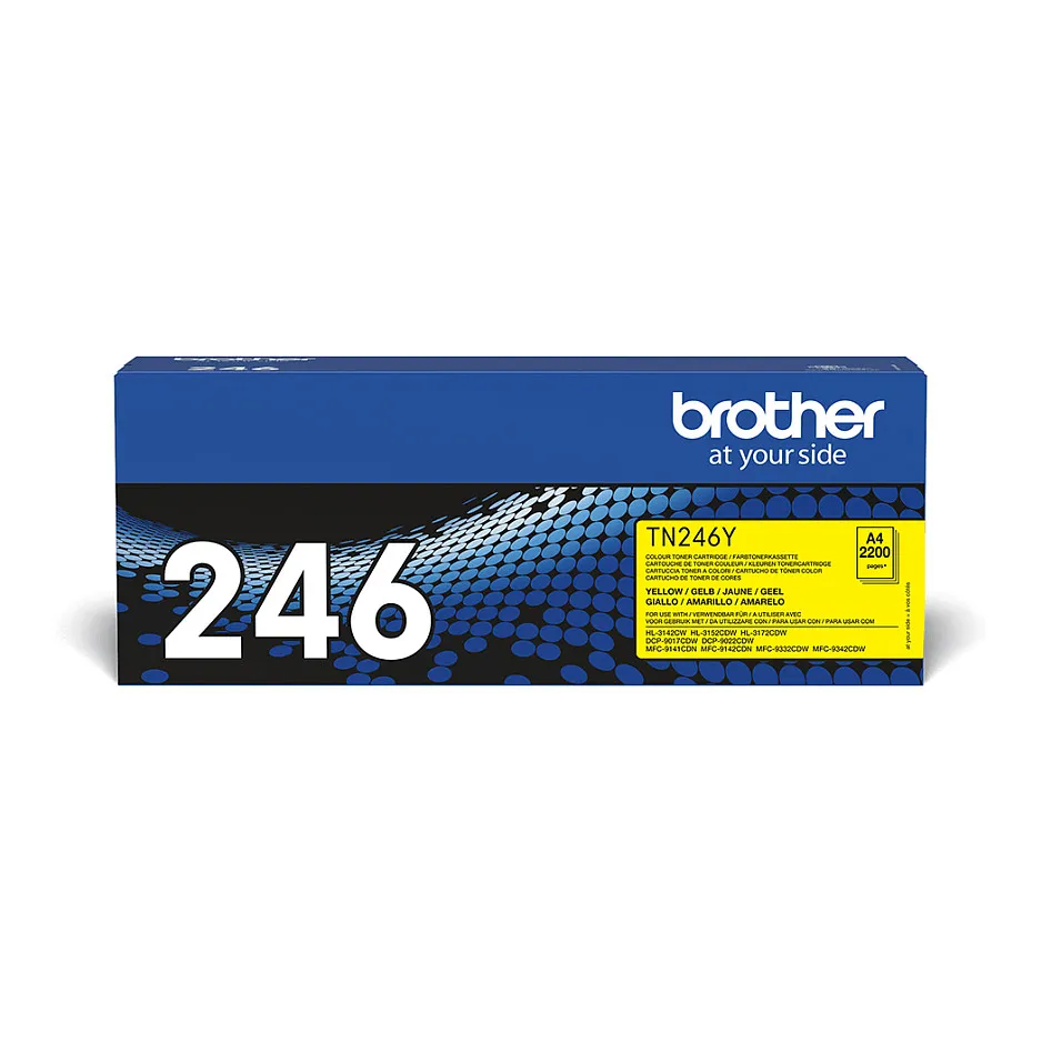 Brother TN-246Y toner cartridge Brother TN-246Y toner cartridge