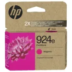 Rašalo kasetė HP 924e EvoMore (4K0U8NE#CE1), purpurinės spalvos