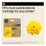Rašalo kasetė HP 924e EvoMore (4K0U9NE#CE1), geltonos spalvos, vaizdas 7