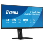 iiyama ProLite XUB3493WQSU-B6, 34 colių, 3440 x 1440 pikselių