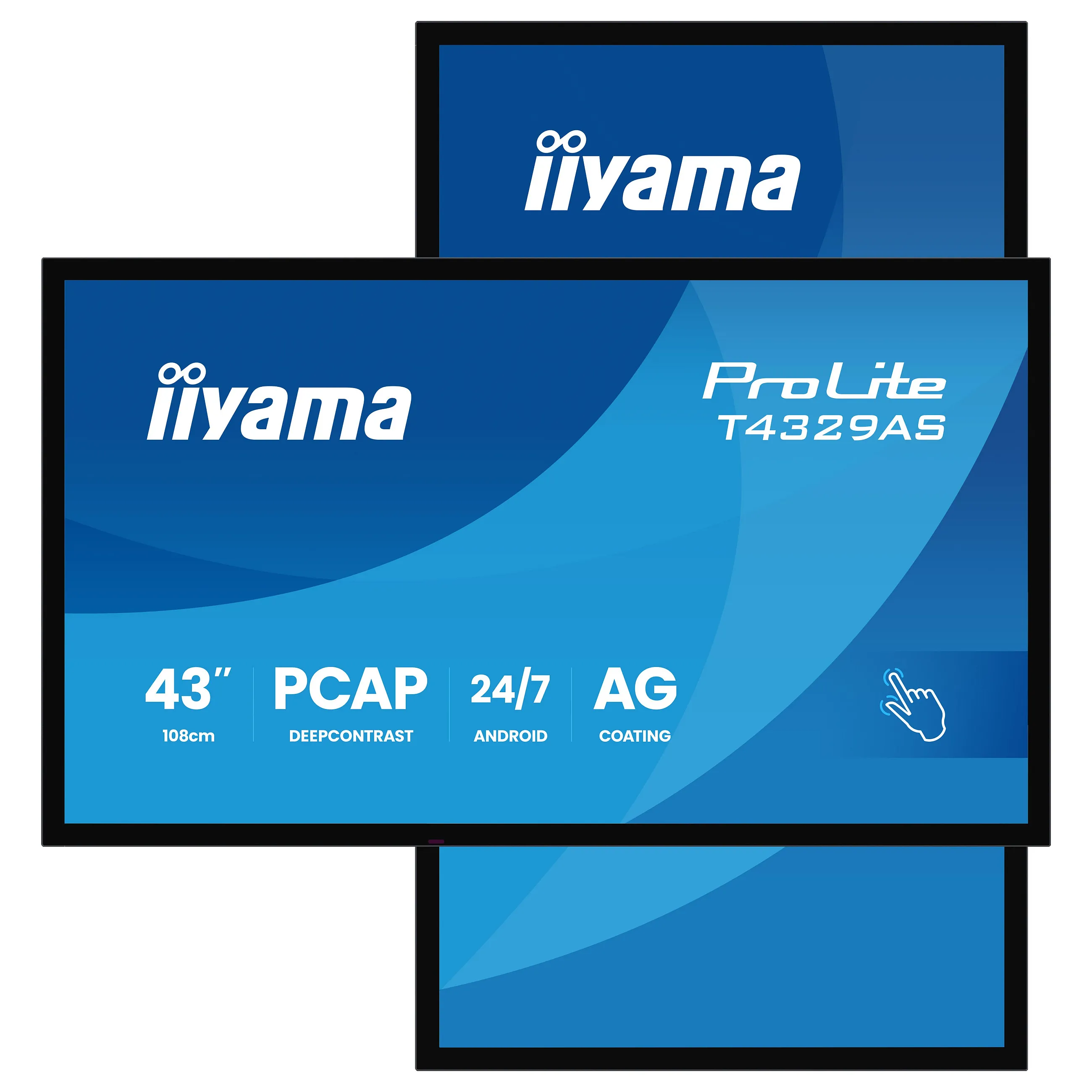 iiyama T4329AS-B1AG computer monitor Monitorius iiyama T4329AS-B1AG