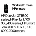 Spausdintuvo priedas HP GT53XL 135ml Black Original Bottled Ink Crtg for Ink Tank Plus andPremium Series (1VV21AE), vaizdas 4