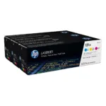 Tonerio kasetė HP 131A 3-pack (U0SL1AM), žydros, purpurinės ir geltonos spalvų, vaizdas 2