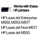 Tonerio kasetė HP 508X High Yield (CF362X), geltonos spalvos, vaizdas 2
