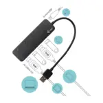 Šakotuvas i-tec U3CHARGEHUB4, vaizdas 4