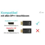 Sąsajos plokštė i-tec DP2HDMI4K30HZ, vaizdas 6