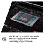 HP ZBook Ultra 14 G1a AMD Ryzen AI Max+ PRO 395 14Zoll WUXGA 128GB 2TB/SSD W11P