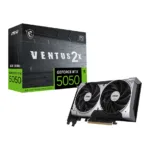 MSI GEFORCE RTX 5050 8G VENTUS 2X OC graphics card