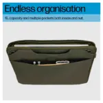 Nešiojamo kompiuterio dėklas HP 15.6 Modular Laptop Sleeve (9J498AA), vaizdas 5