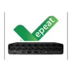 HP EliteDesk 8 Mini G1a su atidarytu korpusu, rodo vidinius komponentus