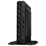 HP EliteDesk 8 Mini G1a, šoninis vaizdas su prievadų išdėstymu