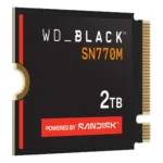SSD WD_BLACK SN770M NVMe su M.2 formatu ir 2 TB talpa