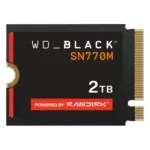 Western Digital Black WD_BLACK SN770M NVMe 2 TB, 5150 MB/s skaitymo greitis