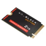SSD WD_BLACK SN770M M.2 2 TB su atidarymu ir jungtimis