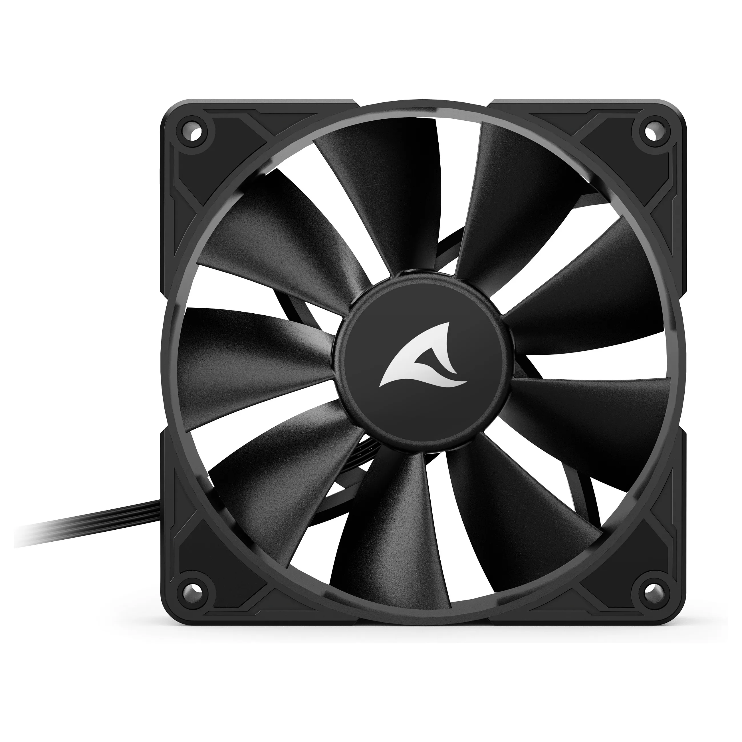 Sharkoon SilentStorm BW120 PWM Korpuso aušintuvas Sharkoon SilentStorm BW120 PWM