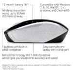 Pelė HP Wireless 200 (2HU84AA#ABB), vaizdas 8