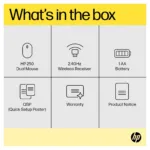 Pelė HP 250 Dual (6V2J7AA#ABB), vaizdas 7