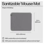 Pelės kilimėlis HP 100 Sanitizable (8X594AA), vaizdas 3
