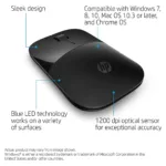 Belaidė pelė HP Z3700 (V0L79AA#ABB), juodos spalvos, vaizdas 9