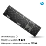 HP 720 Multi-Device Wireless Keyboard Deutsch