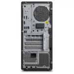 Lenovo ThinkStation P2 Tower Gen 2, šoninis vaizdas su atidarytu korpusu