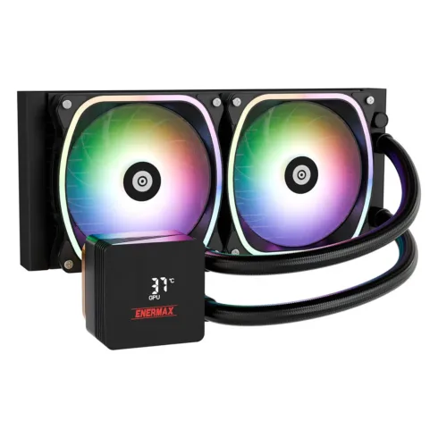 Procesoriaus aušintuvas Enermax Aquafusion II 240 mm (ELC-AQFS240-SQA)
