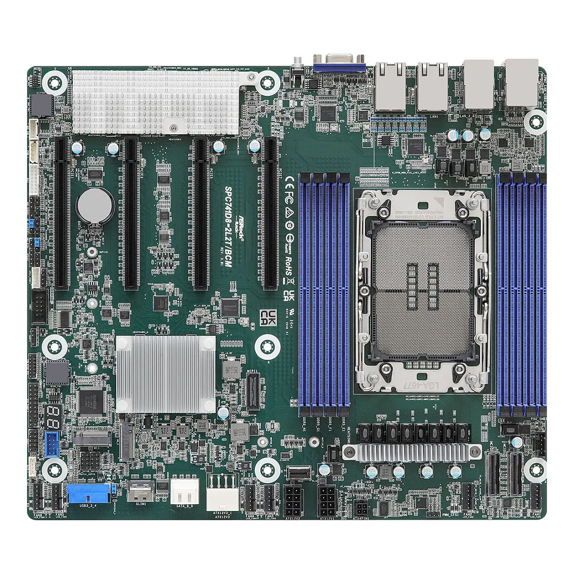 Asrock SPC741D8-2L2T/BCM motherboard Asrock SPC741D8-2L2T/BCM motherboard