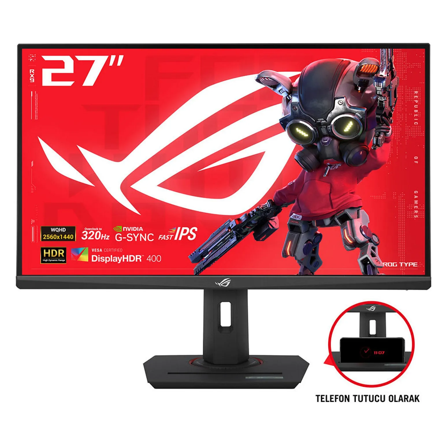 ASUS ROG Strix XG27ACMS computer monitor ASUS ROG Strix XG27ACMS computer monitor