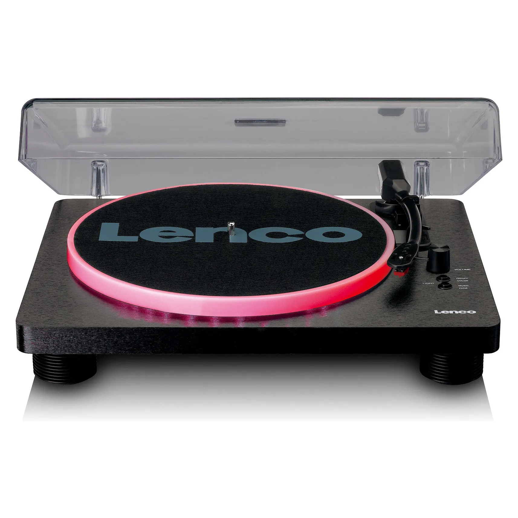 Lenco LS-50LEDBK audio turntable Patefonas Lenco LS-50LEDBK