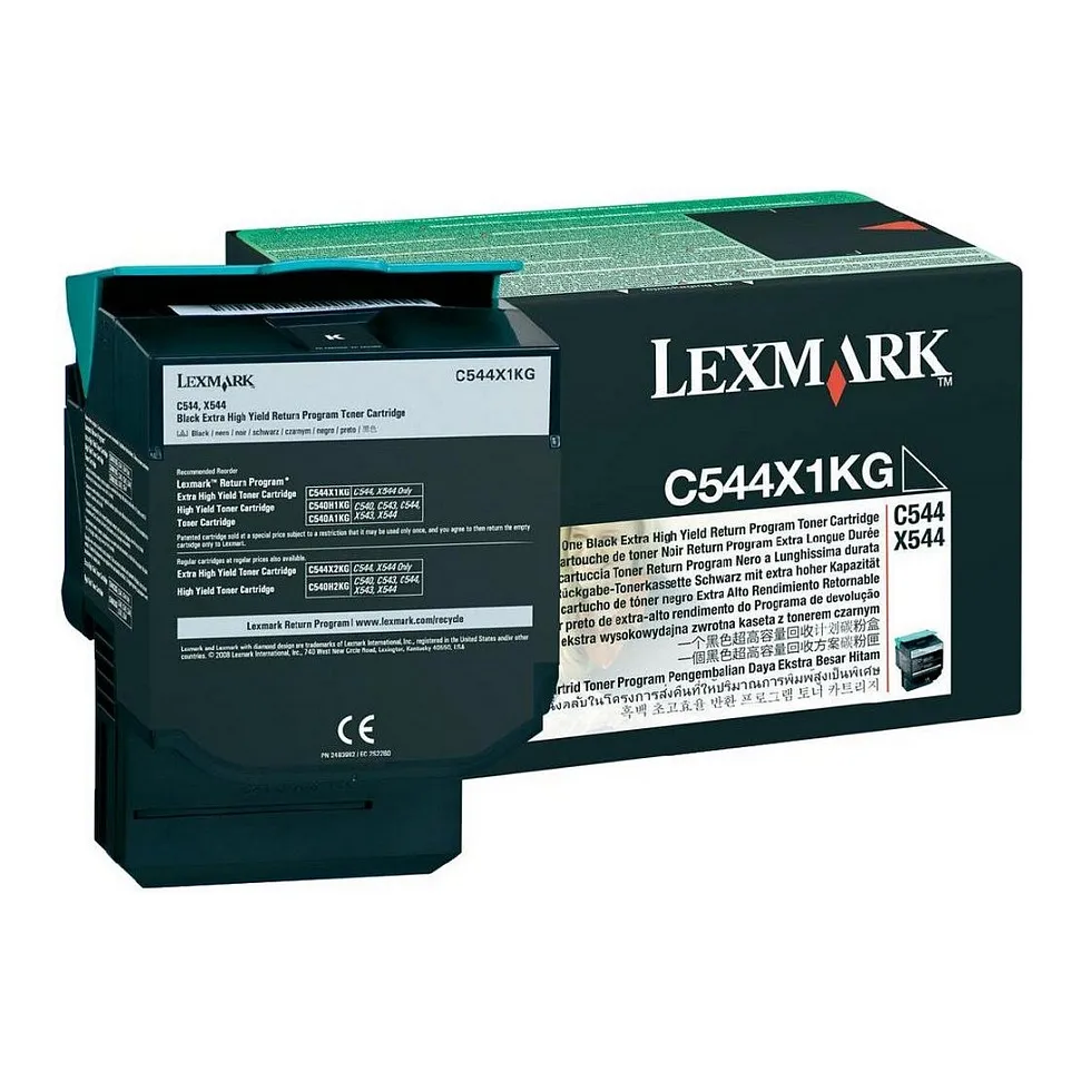 Lexmark C544X1KG toner cartridge Tonerio kasetė Lexmark C544X1KG (0C544X1KG)