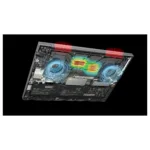 Nešiojamas kompiuteris HP ZBook X 16 G1i u7-255H 32GBR/1TBSSD A140T WQXGA W11P (J72VYET#ABD), vaizdas 13