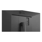 LG 34U511A-B monitorius, šoninis vaizdas su VESA tvirtinimo taškais