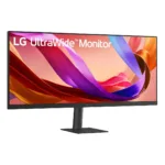LG 34U511A-B monitorio galinis vaizdas su VESA tvirtinimu