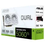 ASUS Dual -RTX5060TI-O16G-WHITE